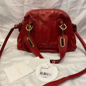 Chloe Partay small leather handbag